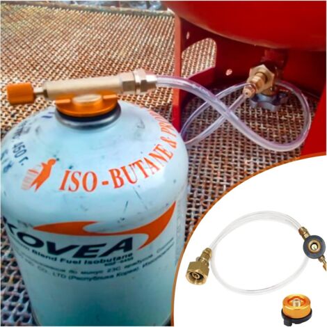 Rallonge Pour Brûleur Extérieur - Adaptateur De Cuisinière à Gaz Pour Camping - Tube Cuivre/inox