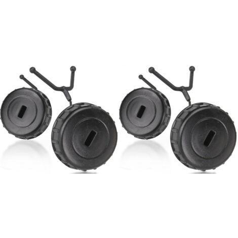 Adefol 4-Piece AV Buffer Mount Plug Cap Kit – Rubber, Fits STIHL MS170 MS180 019T MS190T MS191T Chainsaws