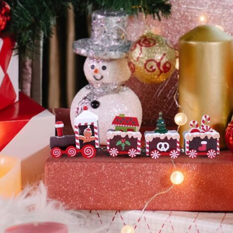 Train De Noël Électrique Enfants - Kit Complet Avec Lumières, Sons, Voies & Wagons Père Noël