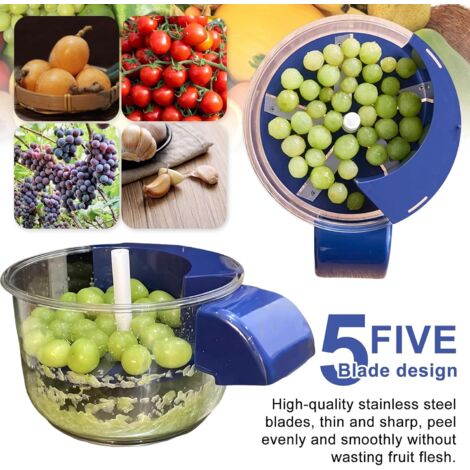 Éplucheur électrique Rechargeable | Pour Raisins, Ail, Tomates, Cerises | Machine à éplucher Automatique USB | Gadget De Cuisine Pratique