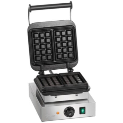 Gaufrier Bartscher 1BW160-101, Gaufre Bruxelles, Fonte, 2200 W, 220 V - MONO