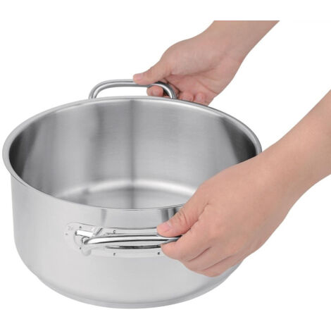 Faitout Professionnel Inox tous Feux 4,5 L - Vogue (1/5)