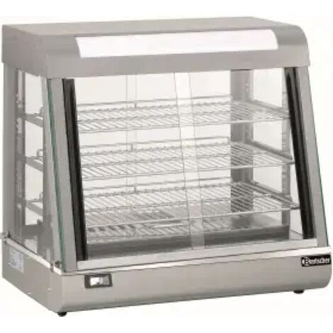 Vitrine inox chauffante 110 Litres, 1840 W, 220 V - MONO, DELI I
