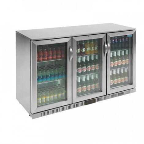 Arrière-bar 3 portes battantes vitrées 330 Litres, 350 W, 220 V - MONO (1/5)