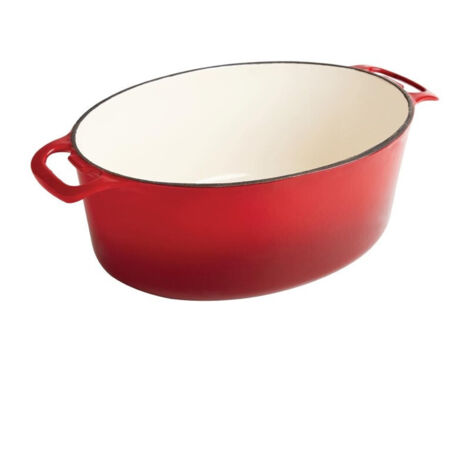 Cocotte Ovale en Fonte Rouge 5 L - Vogue (1/5)