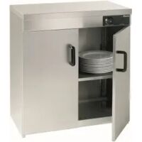 Armoire inox chauffante 120 assiettes (Ø)320 mm, 1200 W, 220 V - MONO