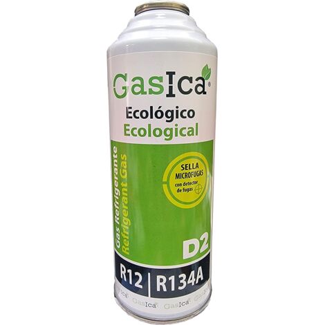 1 bottiglia di gas ecologico D2 226G Sostituto R12, R134A Freeze biologico (1/5)