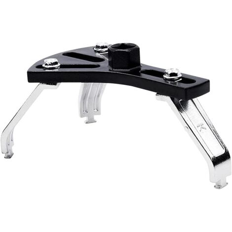 Clé 3 Mâchoires Pour Couvercle Pompe à Carburant – En Alliage, Réglable 140-180 Mm, Compatible Diverses Voitures