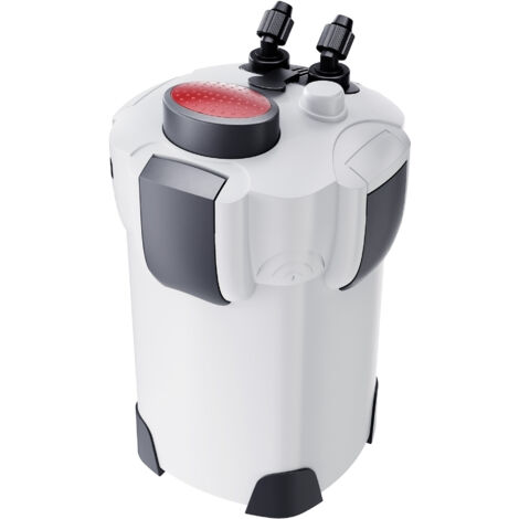 SunSun HW-302 Filtre extérieur pour aquarium, débit 1000 l/h, avec 3 Étapes de filtration, Matériaux et Pompe 18W, Filtre externe