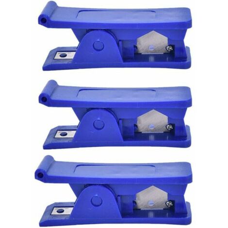 3 pièces coupe-tube, coupe-tube en plastique économique caoutchouc de silicone souple PVC PU nylon coupe-tube en plastique (1/5)