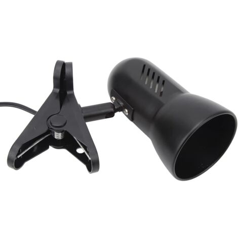 Pince à LED Lampe de Travail Tête Rotative à 360 Degrés Support de Lampe de Table Pince sur Lampe de Lecture Prise Ue (1/5)