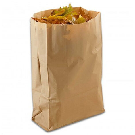 Lot de 5 sacs papier déchets verts 100 L (1/4)