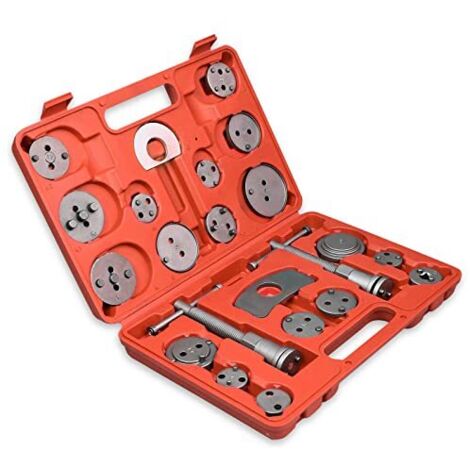 Naizy – Coffret repousse piston étrier de frein 23 pièces – Acier au carbone – Sac de transport – Compatible toutes voitures (1/5)
