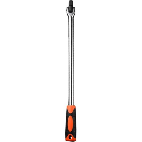 Poignée de joint d'entraînement de 1,27 cm avec tête flexible, poignée antidérapante, clé à douille robuste pour réparation de voiture et projets de bricolage (1/5)