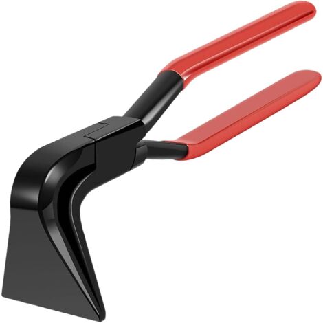 Pince-Étau Pour Tôle - Outil De Serrage 25cm, Mâchoires 9,8cm, Idéal Travail Métal Maison