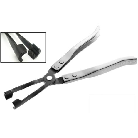 Oc-Pro – Pince extra longue 270 mm pour joints de queue de soupape – Intérieur strié pour meilleur grip – Compatible véhicules divers (1/2)