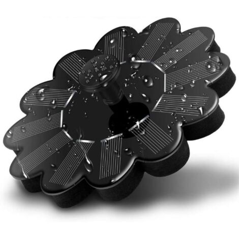 Pompe à Eau Solaire en Forme de Fleurs, Pompe Solaire pour étang, Fontaine, Pompe à Eau, Jardin, Eau (1/5)