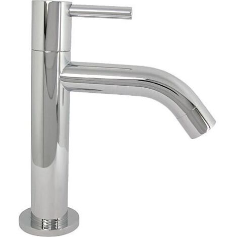 Robinet eau froide TWIN chromé, sans garniture évacuation saillie 90 mm (1/5)