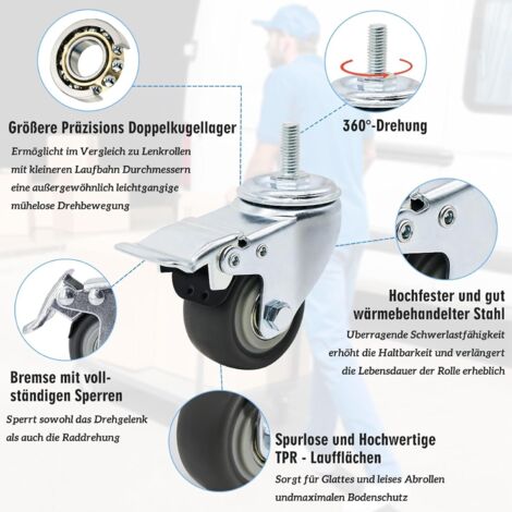 Lot De 50 émerillons Coastlock à Roulement à Billes - Acier Inoxydable Et Laiton, Tailles 0# à 7#