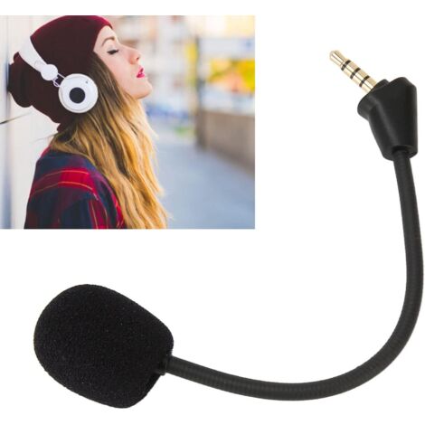 Game Mic Vervanging, voor Hyper X Cloud II Wireless Cloud Core Cloud Pro Silver Cloudx, 3,5 Mm Afneembare Hoofdtelefoonmicrofoonboom
