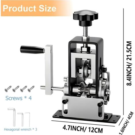 Dénudeuse De Câbles Électrique Manuelle/Électrique Pour 1-25 Mm - Machine à Dénuder Le Cuivre