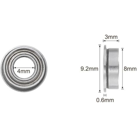18 Roulements à Billes RC Acier – 4x7x2,5 / 4x8x3 / 7x11x3 Mm – Compatible Wltoys 144001 – Upgrade Voiture