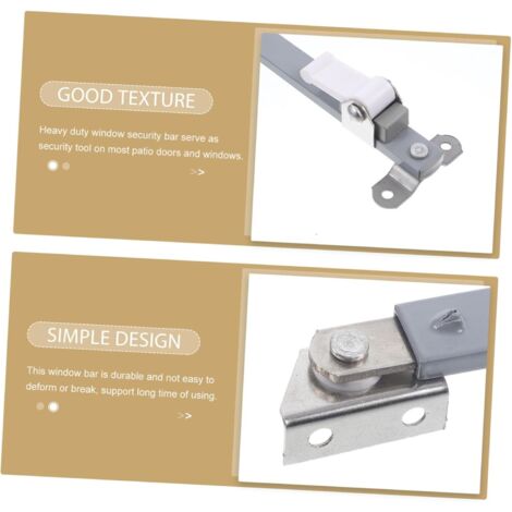 Sliding Window Security Bar Anti-Theft Bracket Wind Stop for Windows ...