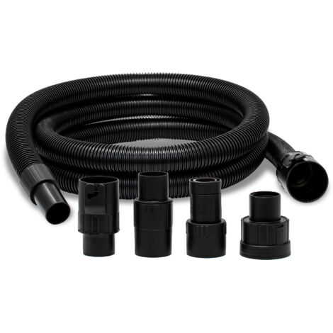 Tuyau d'aspiration 3m pour aspirateurs Einhell TC-VC 1815, 1820 – Tuyau sec et humide – Pièce de connexion incluse – Accessoire professionnel – Fixedbyu (1/5)