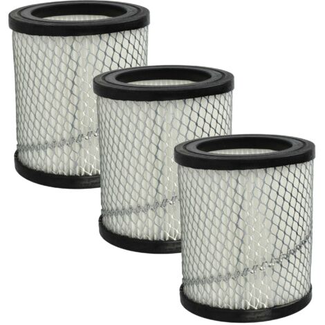 Vhbw – Lot de 3 filtres HEPA pour aspirateur de cendres PowerPlus POWX300 – Lavables tous les 6 mois – Élimine les particules ultra-fines (1/5)