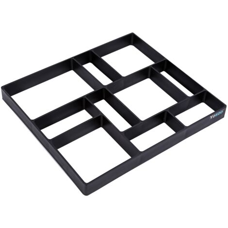 GARRYFIZH Moule de pavage en béton de jardin bricolage pour les améliorations extérieures des allées de chaussée (1/8)