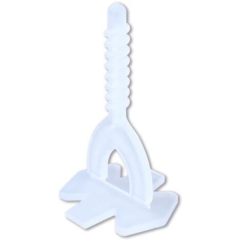 Diamwood – Croisillons autonivelants à visser 3 mm – 500 pièces – Pour carreaux de 2 à 20 mm – Adhérence optimisée pour pose précise (1/5)