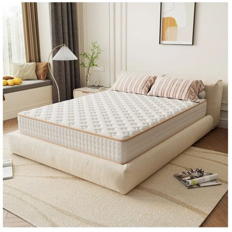 Matelas Mousse 90x190x14 Cm – Doux, Respirant, Anti-acariens – Livré Sous Vide – Garantie 10 Ans