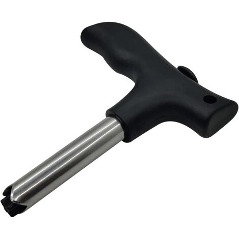 Ouvre-noix De Coco En Acier Inox - Pour Noix De Coco Vertes Fraîches - Taille Compacte 16.5x8cm - Poignée Ergonomique