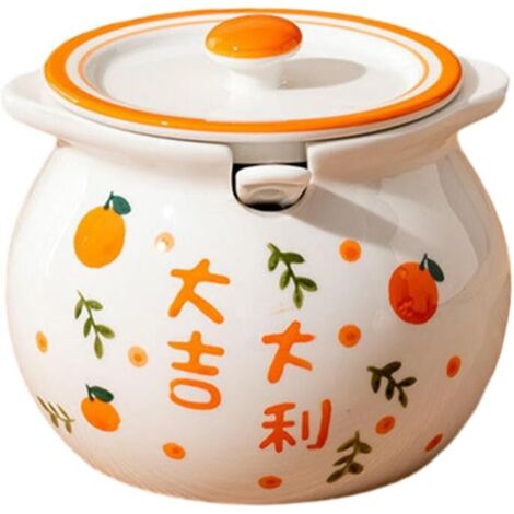 Bocal En Céramique Décoratif Fortune Cat - Pot à Biscuits, Café Ou Bonbons Pour Comptoir De Cuisine