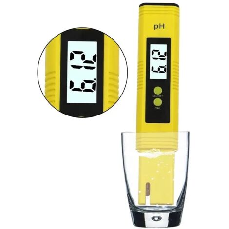 Testeur PH Électronique Nekano - Mesure Précise 0-14 Pour Piscine, Aquarium Et Eau Potable