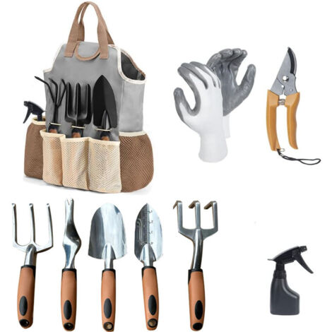BLACK DECKER Ensemble D'Outillage De Jardin - Kit Jardinage 4