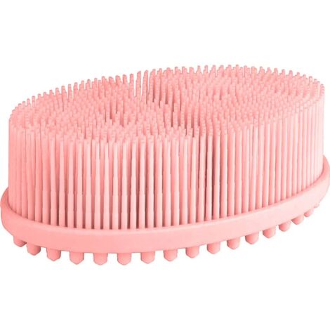 Brosse De Bain Bébé En Silicone Doux Avec Ventouse | Massage Cuir Chevelu, Nettoyage Croûtes De Lait | Outil Hygiène Nouveau-né
