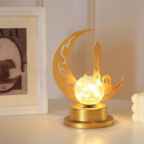 Lampe Veilleuse 3D LED Lune – Changeante – Rechargeable USB – Occasion