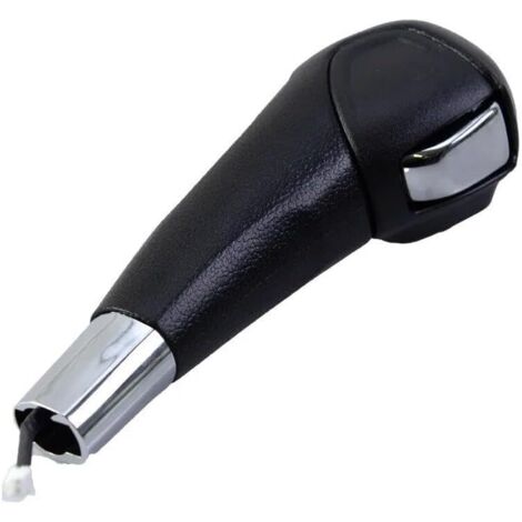 GNXFixt Pommeau Levier De Vitesses Manuel 5 Vitesses Pour Spark 2011-2016 - Cuir PU & Base Chrome