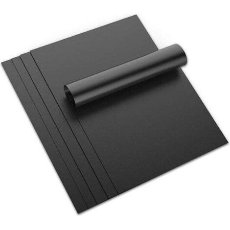GrillX Barbecue Mat - 6 pièces - Tapis de cuisson réutilisable - 40 x 33 cm - Tapis de four antiadhésif - Accessoires barbecue - Tapis barbecue Grill Mat (1/3)