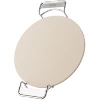 GrillX Pierre à pizza avec support - 30,5 cm de diamètre - Four et barbecue - Pierre à pizza - Kamado