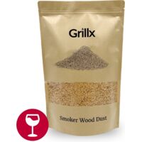 GrillX Fumée de vin rouge - 3 litres - Pour 7 fumages à froid - Générateur de fumée froide