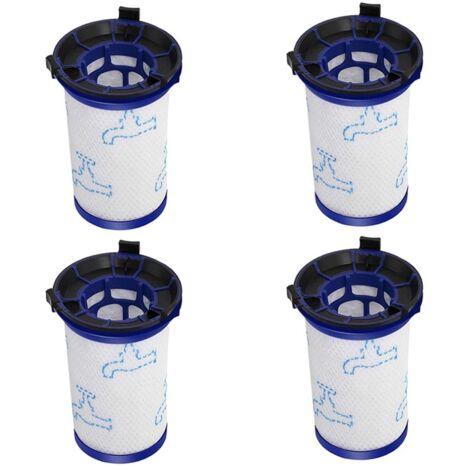 Ensemble de 4 Filtres HEPA pour Rowenta Air Force 360 RH9037 RH9038 RH9039 RH9051WO RH9057WO RH9086WO Aspirateur ZR009001 (1/4)