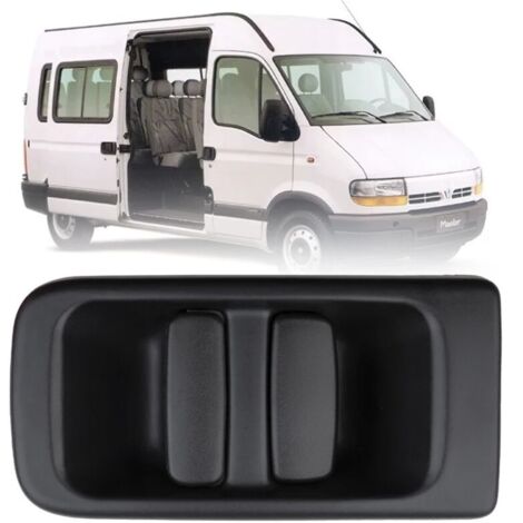 Serrure de poignée de porte Poignée de porte extérieure pour Renault Poignée de porte coulissante extérieure côté passager Poignée de porte coulissante gauche 7700352420 (1/5)