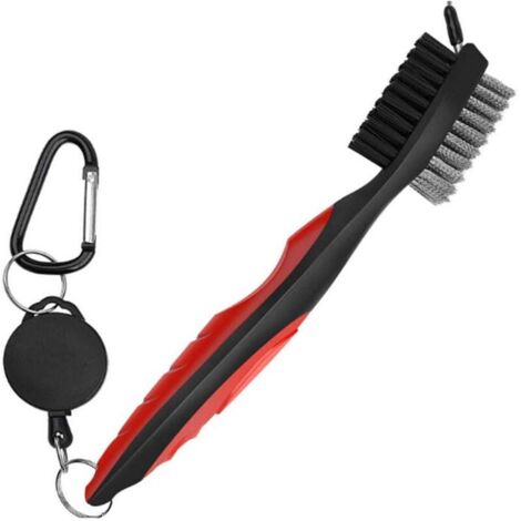 Outil de nettoyage de la tte de brosse de nettoyage de club de golf Rouge (1/4)