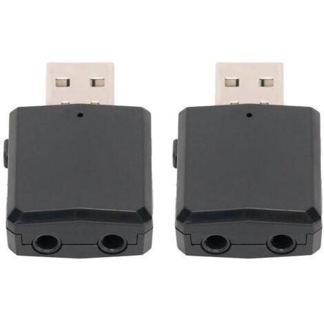 Adaptateur Bluetooth Transmetteur Récepteur Audio 2 en 1 pour TV Voiture Ordinateur (1/4)