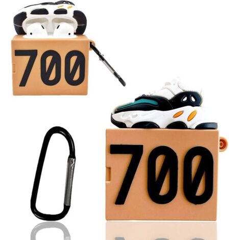 Étui Airpods 2 et 1, étui à chaussures en silicone Sneaker 700 compatible avec l\'étui Airpods (1/4)