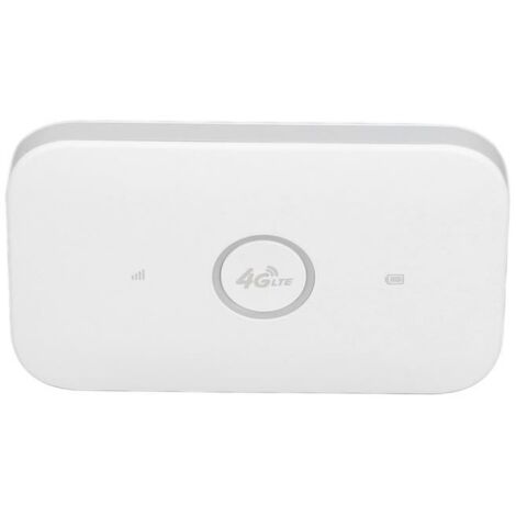 Routeur de poche Hotspot Mobile WiFi 4G LTE 300 Mbps - Batterie 2 100 mAh - Blanc (1/4)