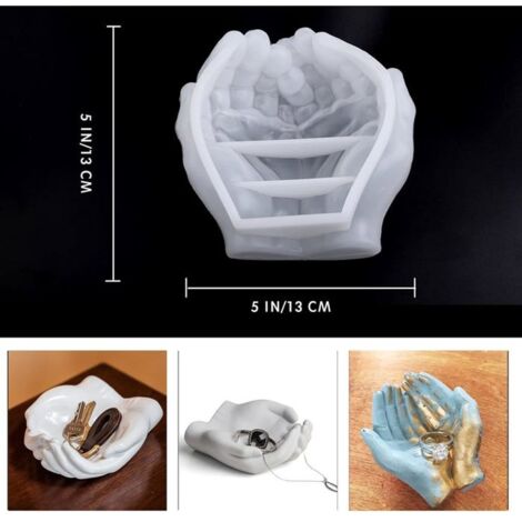 Lot De 3 Moules En Silicone 3D Animaux Pour Résine Époxy - Grenouille, Lézard & Escargot - Idéal Pour Décoration Murale, Bureau Et Artisanat Créatif
