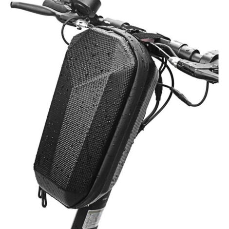 4L Sac de Scooter - Sacoche Guidon pour Scooter Électrique de Étanche EVA - pour Xiaomi Mijia M365 Pro Sedway Ninebot ES1/2/3/4 (1/4)